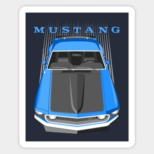 Mustang Boss 69 - Blue Magnet